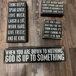 Primitives by Kathy Black and White Art & Decals Wall Decor